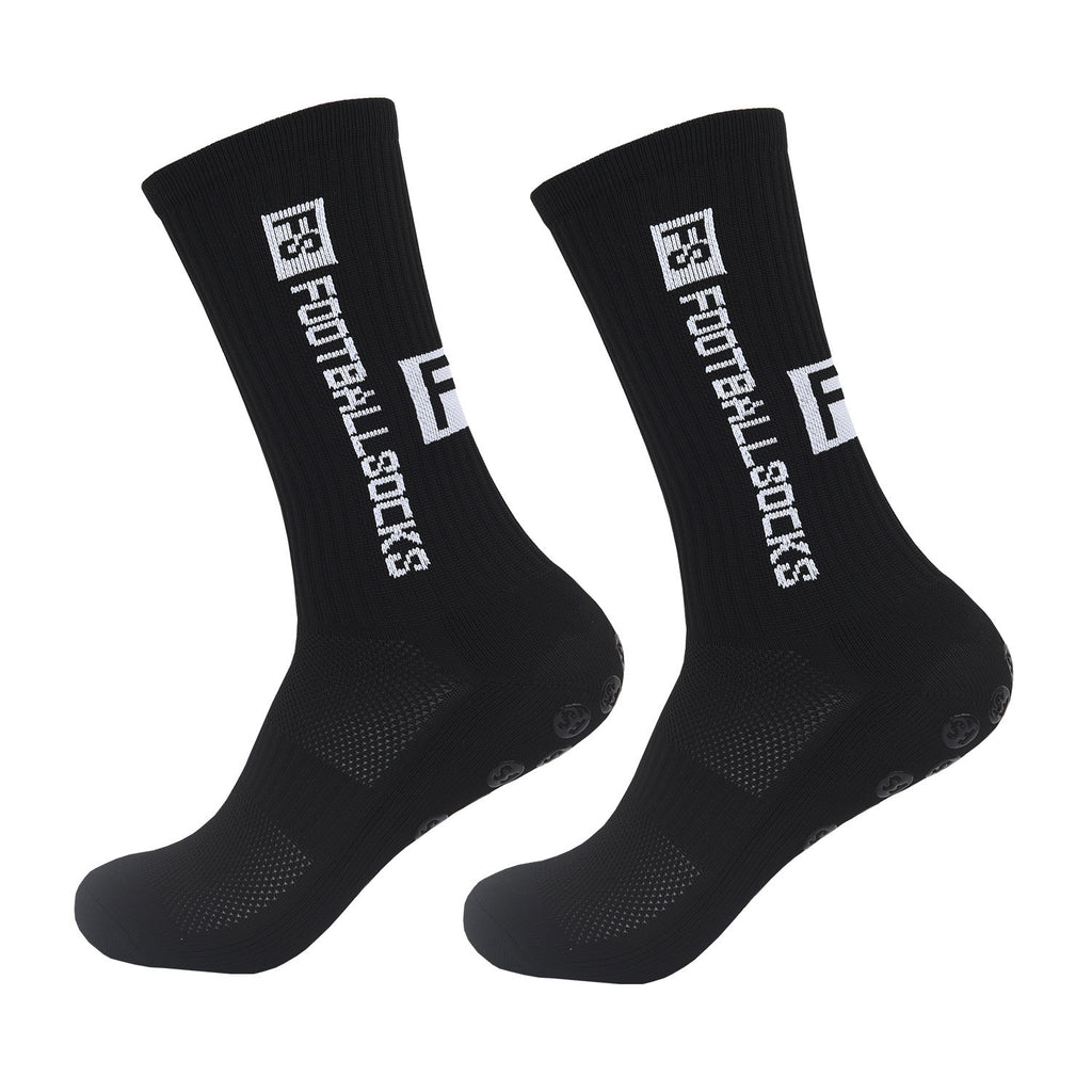 Anti-Slip Football Socks with Terry Bottom