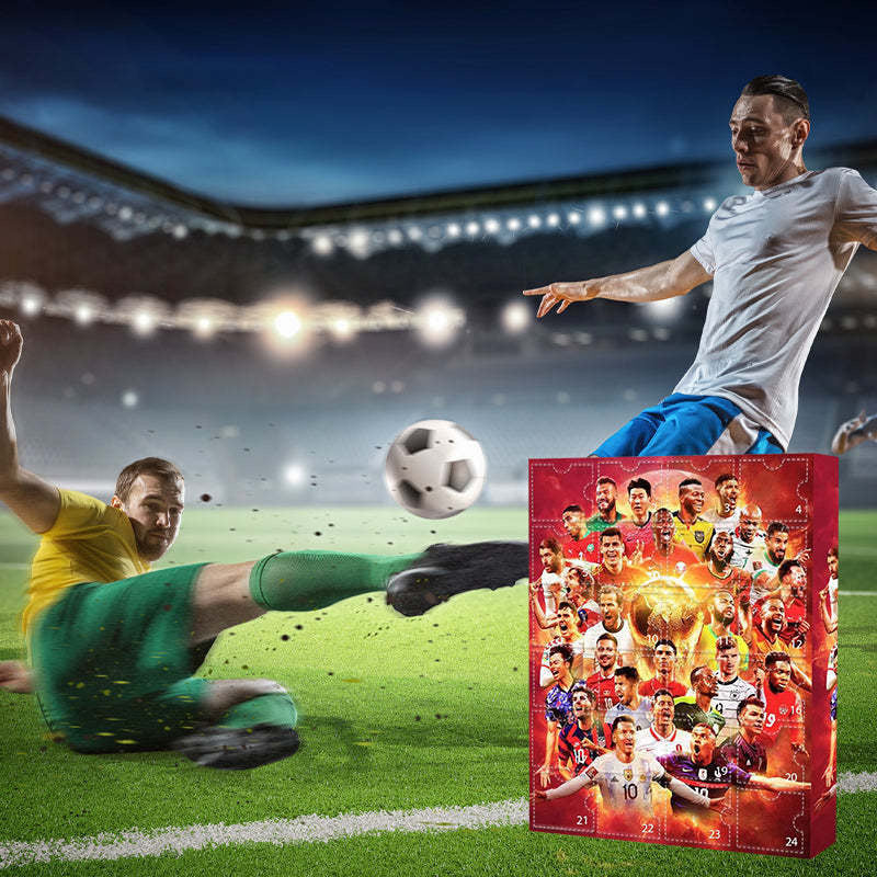 Football Themed Advent Calendar – Collectible Surprise Set