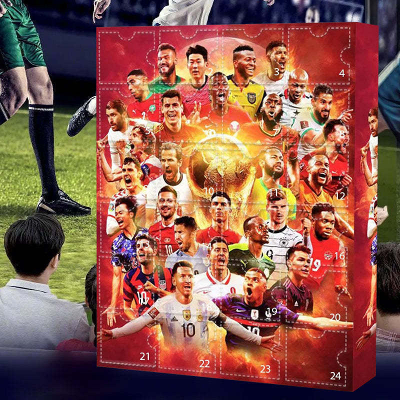 Football Themed Advent Calendar – Collectible Surprise Set