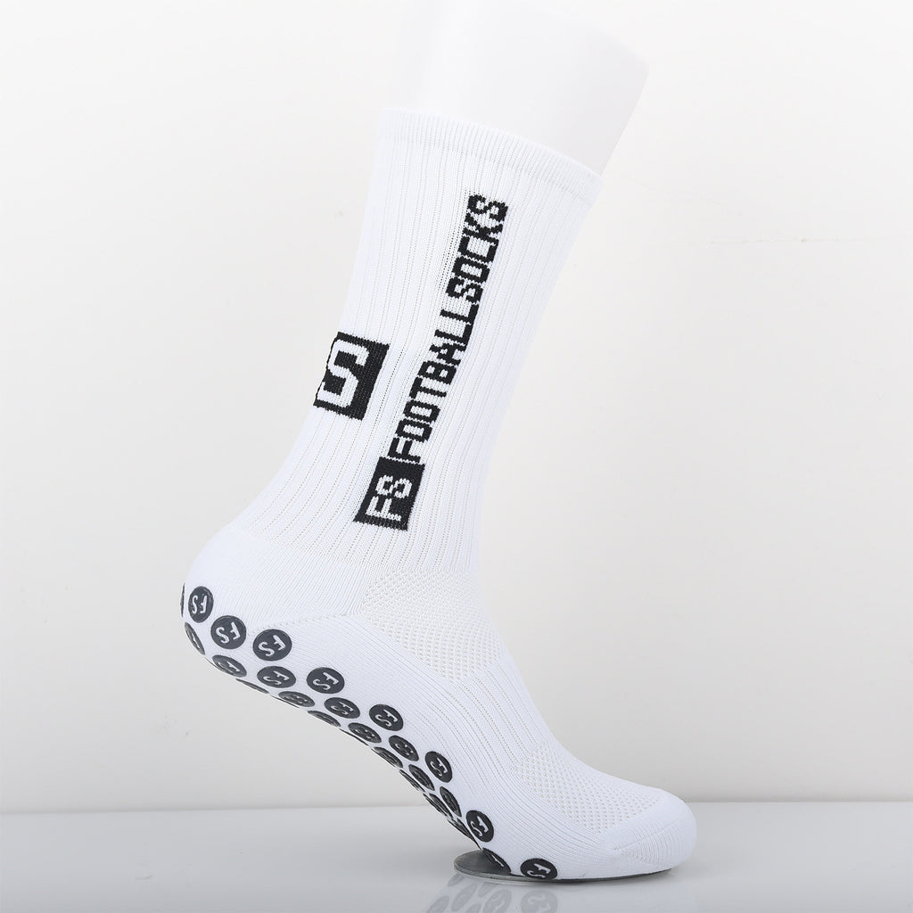 Anti-Slip Football Socks with Terry Bottom