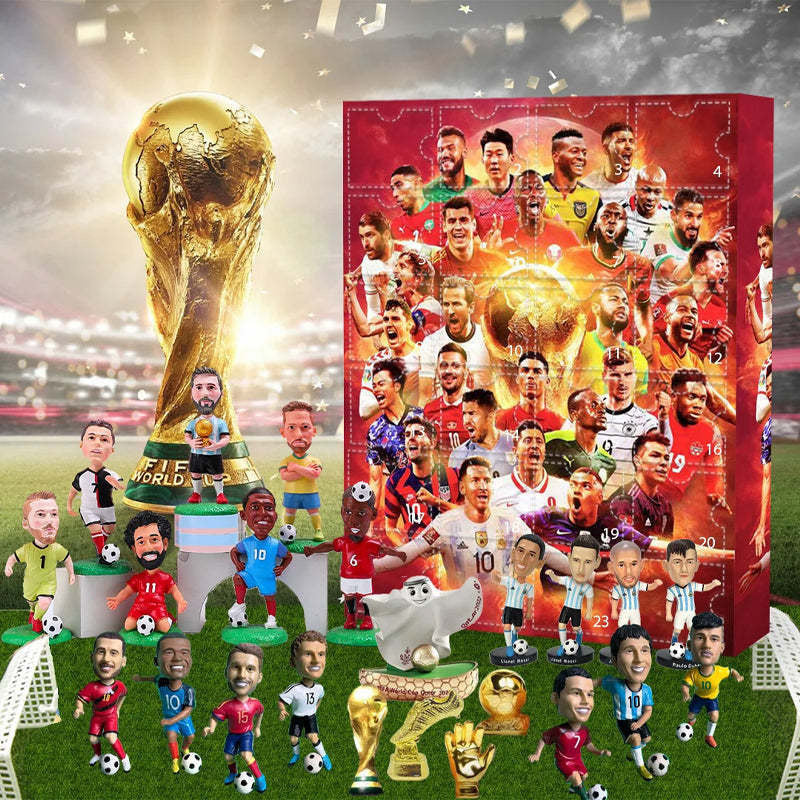 Football Themed Advent Calendar – Collectible Surprise Set